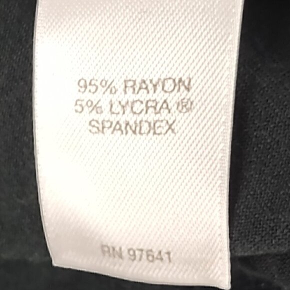 J.Jill Wearever Collection Black Sleeveless Rayon Blend Maxi Dress Size LP - Picture 10 of 11